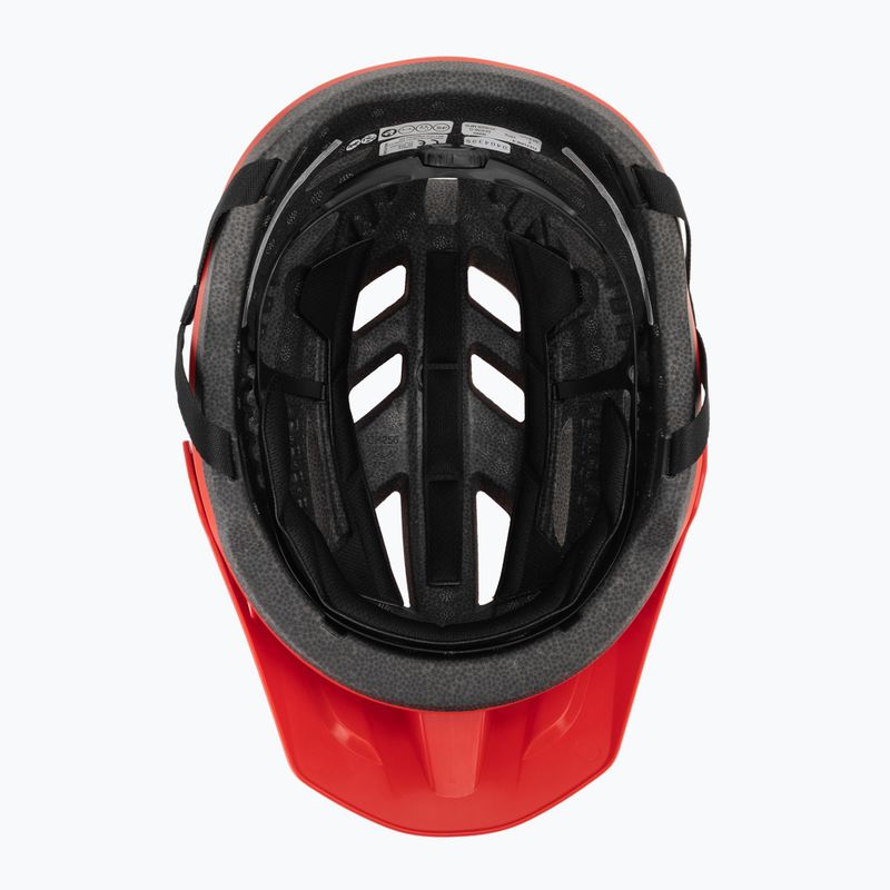 Fahrradhelm Giro Fixture II matte flame red 5