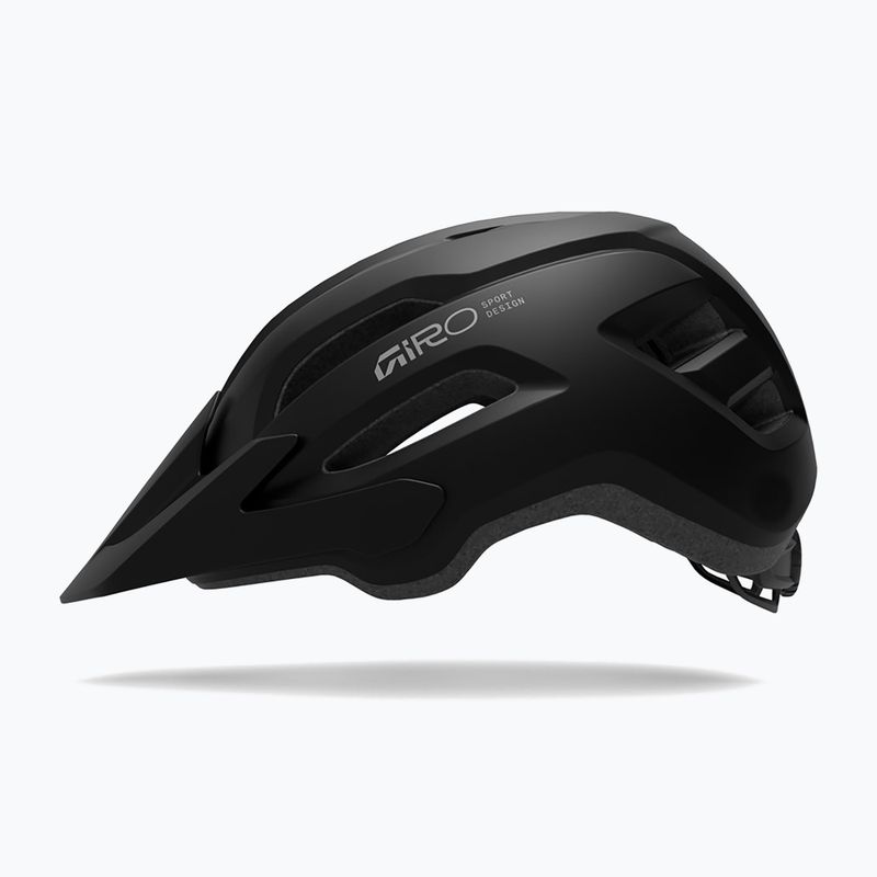 Fahrradhelm Giro Fixture II XL matte black/grey 2