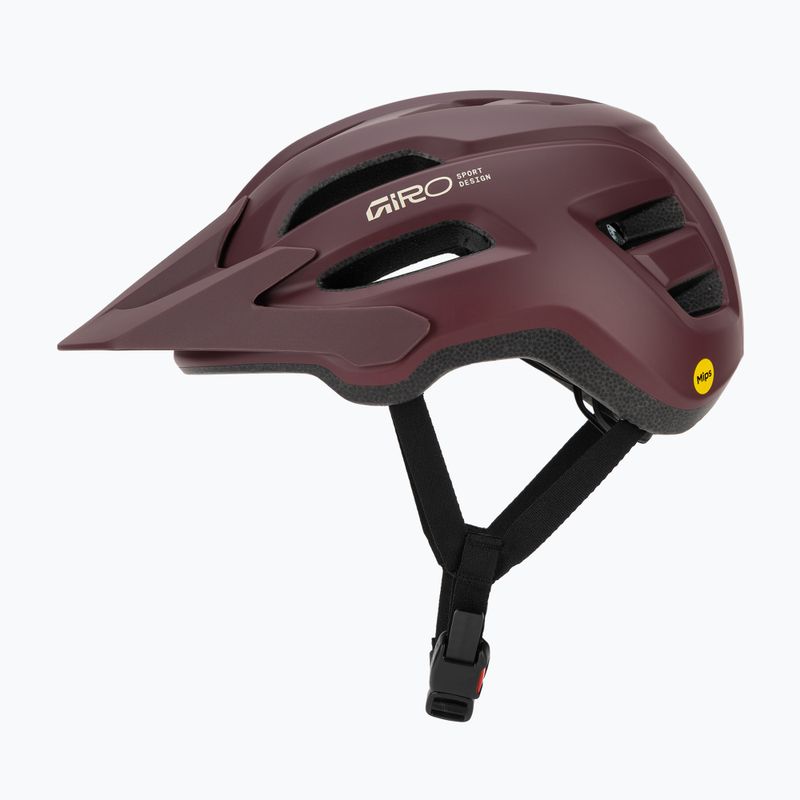 Fahrradhelm Giro Fixture II MIPS W matte maroon 3