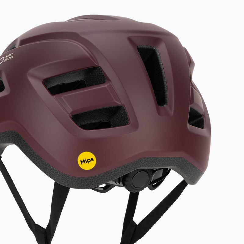 Fahrradhelm Giro Fixture II MIPS W matte maroon 7