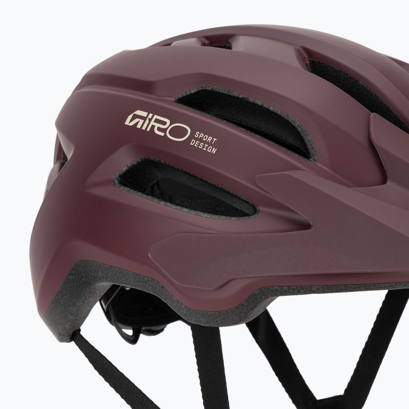 Fahrradhelm Giro Fixture II MIPS W matte maroon 8