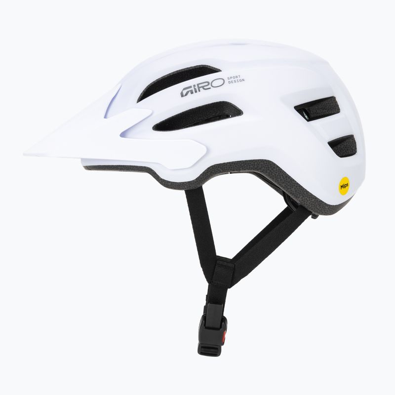 Fahrradhelm Giro Fixture II MIPS W matte white/chrome 3
