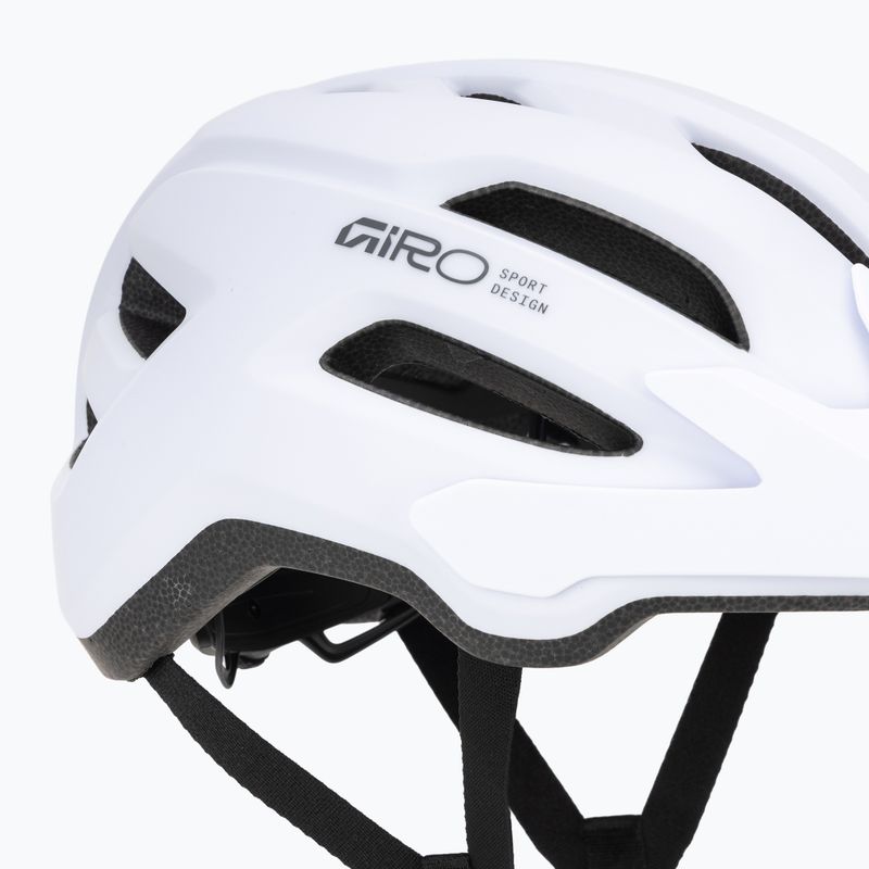 Fahrradhelm Giro Fixture II MIPS W matte white/chrome 7