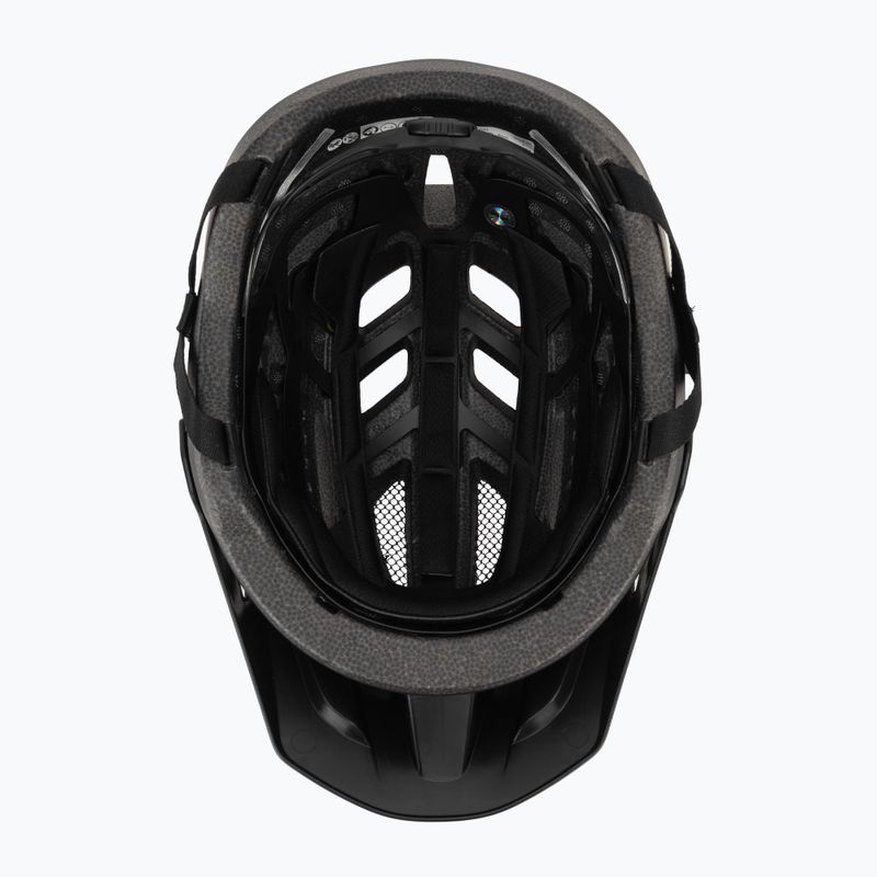 Kinder-Fahrradhelm Giro Fixture II MIPS matte black/vivid green 5