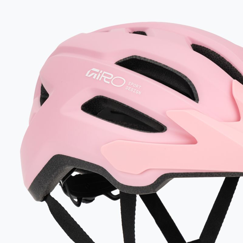 Kinder-Fahrradhelm Giro Fixture II MIPS matte light pink 8