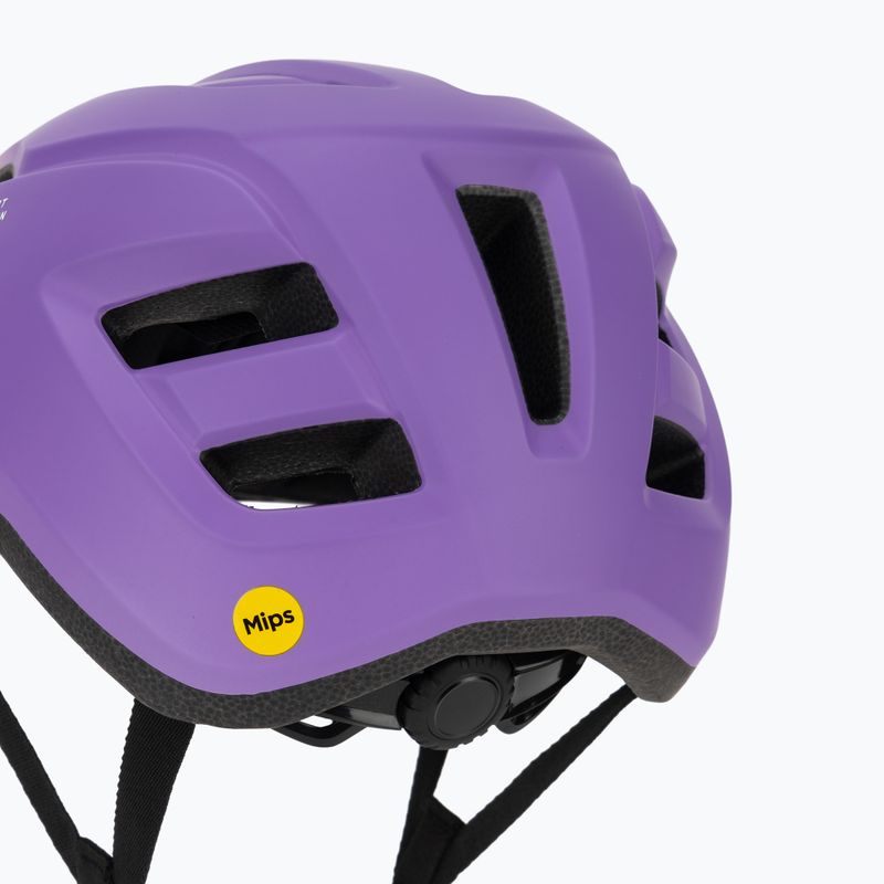 Kinder-Fahrradhelm Giro Fixture II MIPS matte light pink/purple fade 7