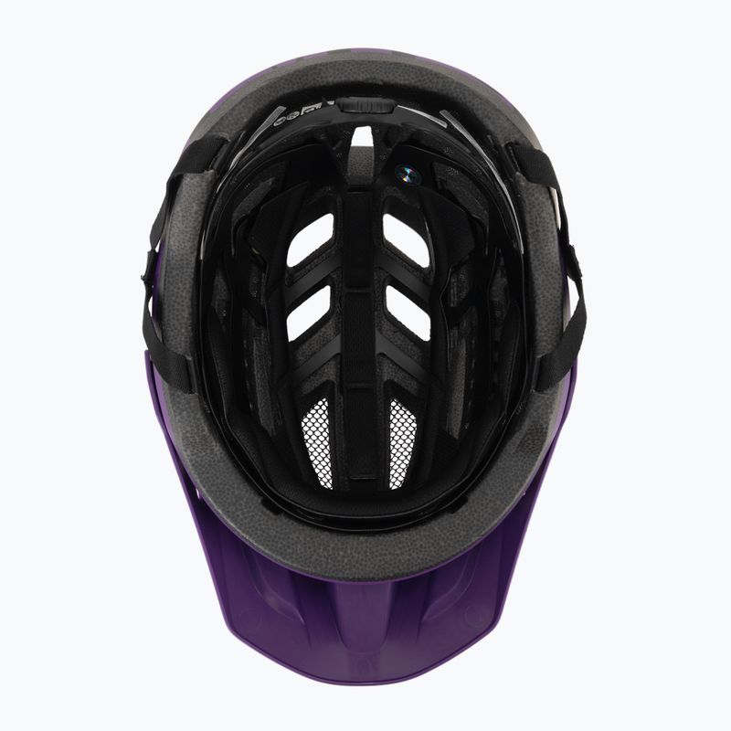 Kinder-Fahrradhelm Giro Fixture II MIPS matte purple rush 5