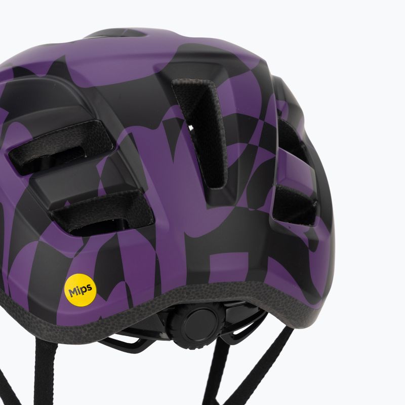 Kinder-Fahrradhelm Giro Fixture II MIPS matte purple rush 8