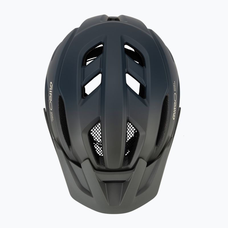 Kinder-Fahrradhelm Giro Fixture II MIPS matte dark sage/sapphire fade 6