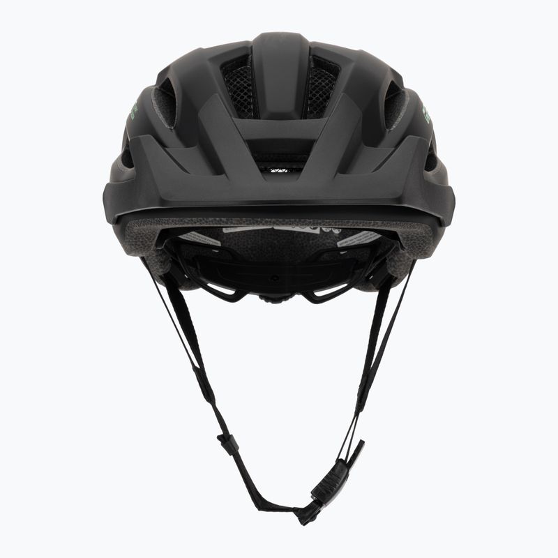 Kinder-Fahrradhelm Giro Fixture II matte black/vivid green 2