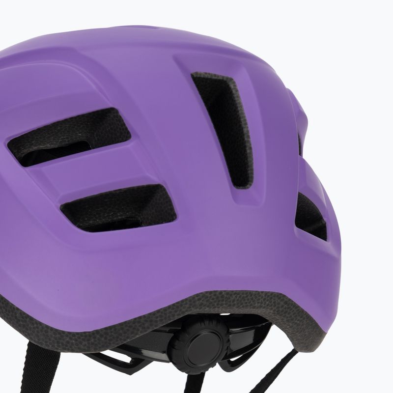 Kinder-Fahrradhelm Giro Fixture II matte light pink/purple fade 7
