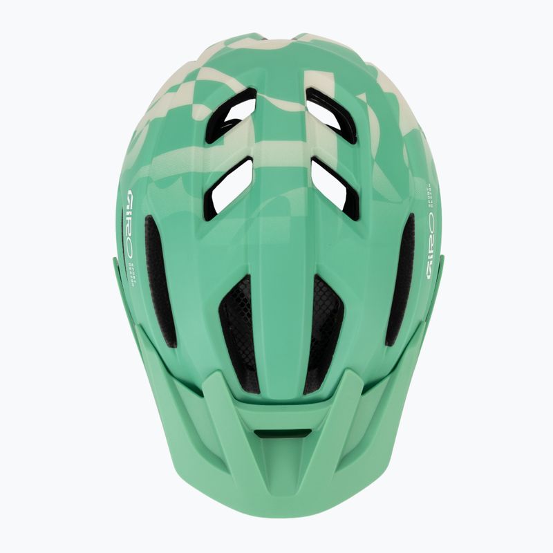 Kinder-Fahrradhelm Giro Fixture II matte green rush 6