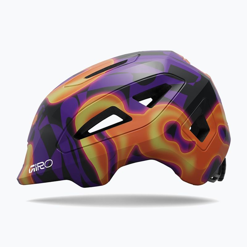 Kinderfahrradhelm Giro Scamp II matte purple lava 2