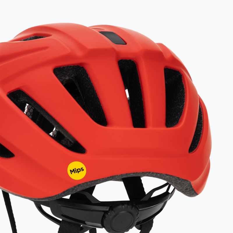 Fahrradhelm Giro Isode MIPS II matte flame red 7