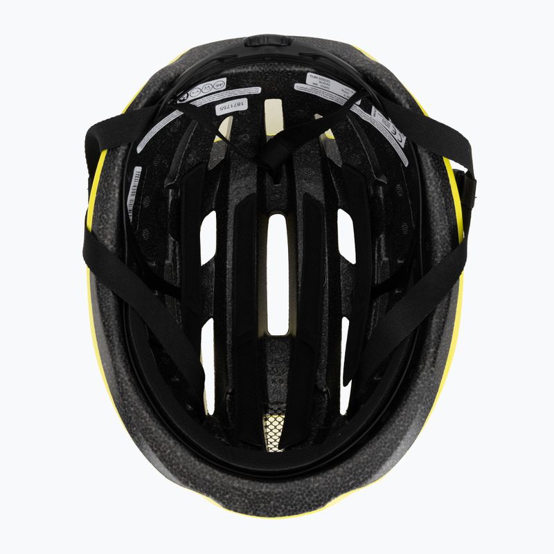 Fahrradhelm Giro Isode II gloss hi viz yellow 5