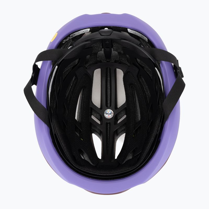 Fahrradhelm Giro Agilis MIPS matte dark maroon 5