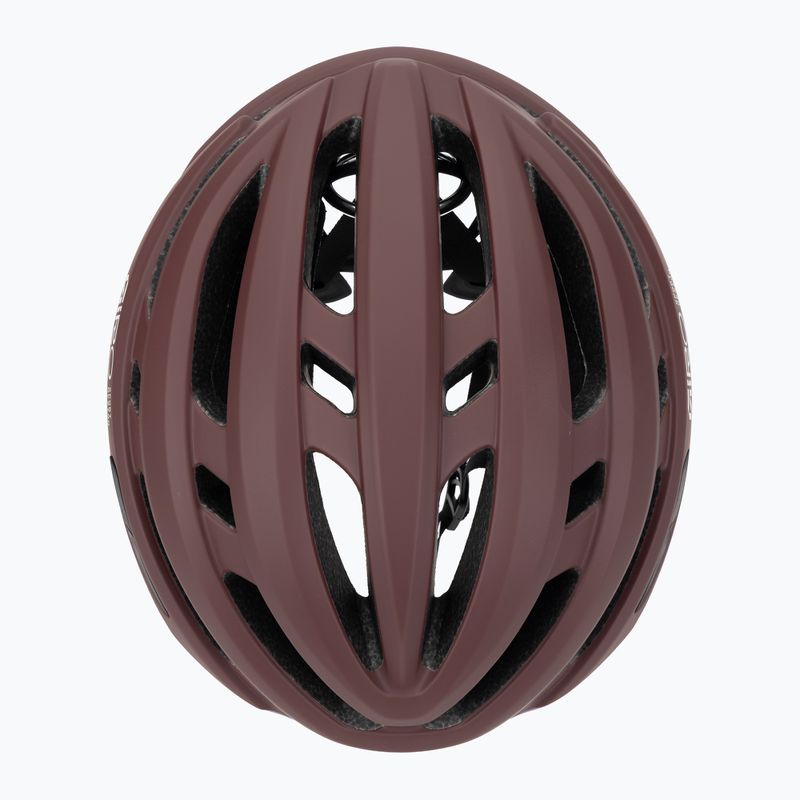 Fahrradhelm Giro Agilis MIPS matte dark maroon 6
