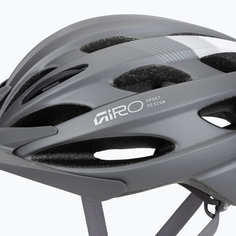 Fahrradhelm Giro Revel 2026 matte titanium/white 7