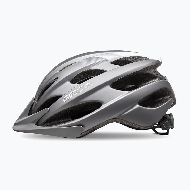 Fahrradhelm Giro Revel 2026 matte titanium/white 2