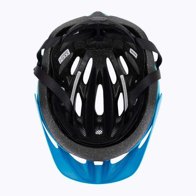 Kinder-Fahrradhelm Giro Raze matte blue/green 5