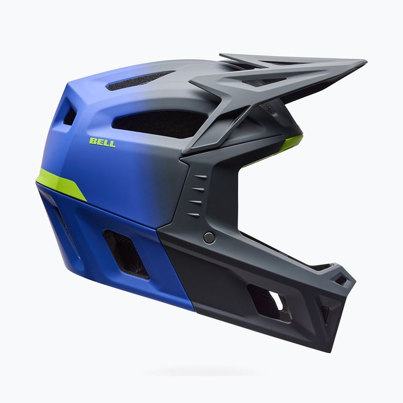 Fahrradhelm Bell Full-Air MIPS grid electric blue 2