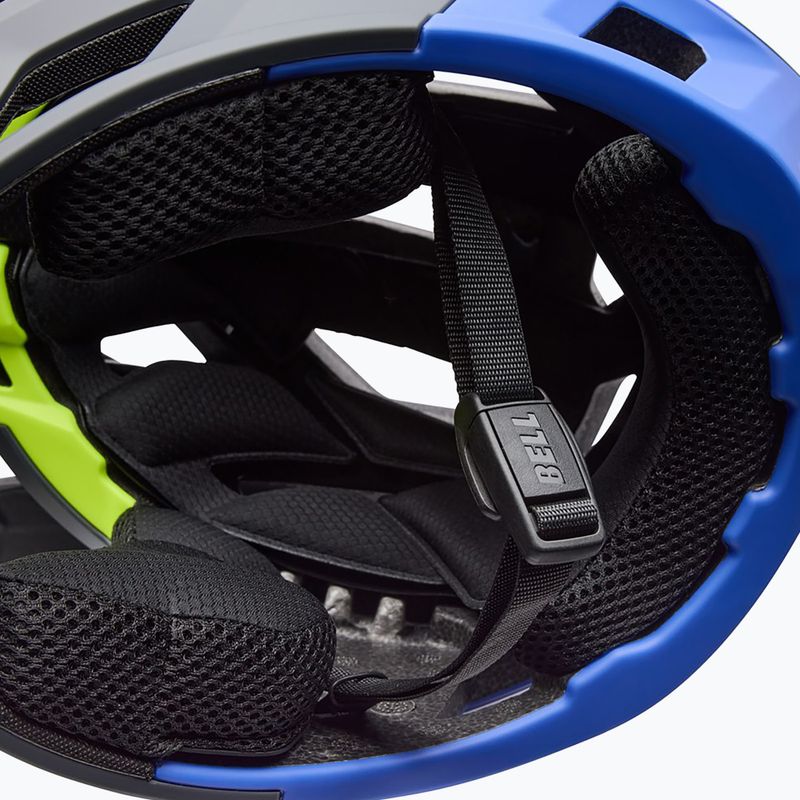 Fahrradhelm Bell Full-Air MIPS grid electric blue 9