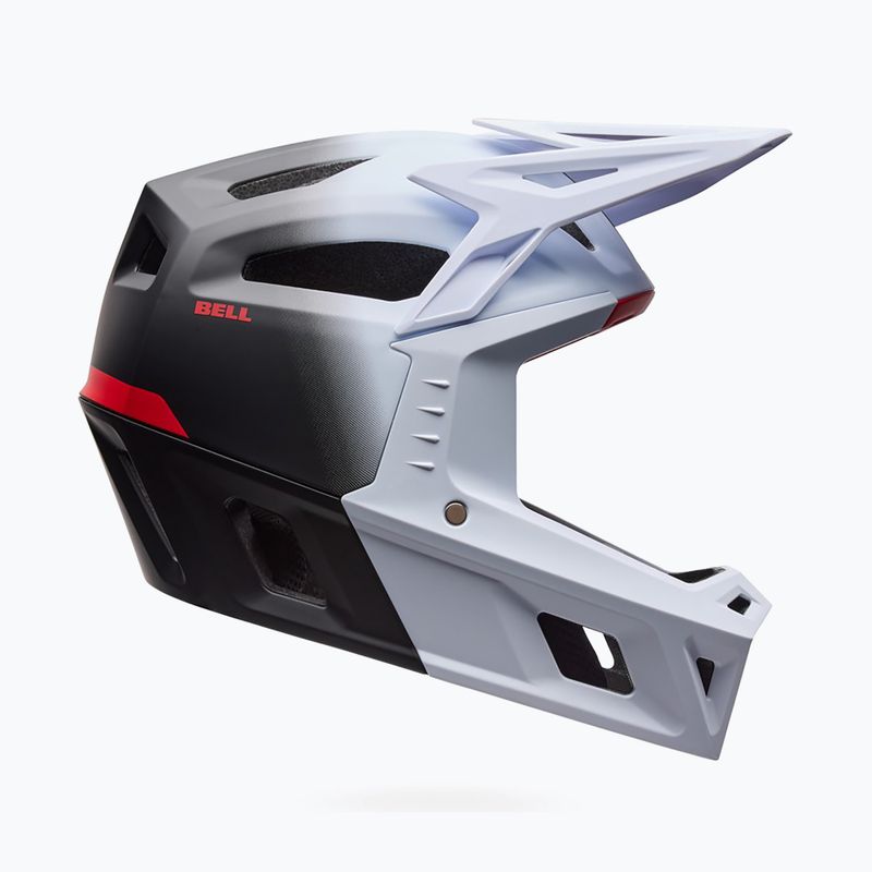 Fahrradhelm Bell Full-Air MIPS grid white black 2
