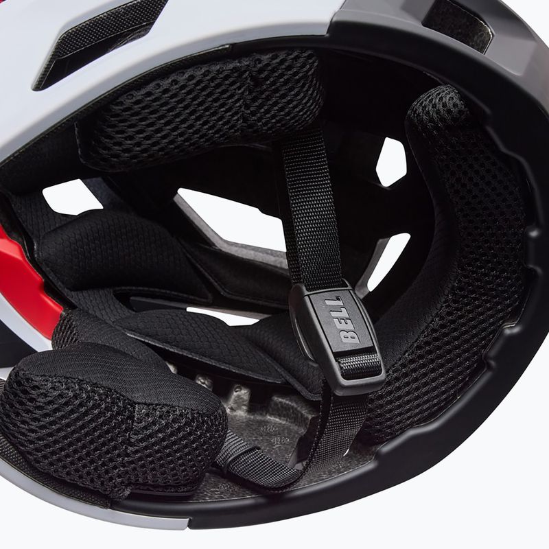 Fahrradhelm Bell Full-Air MIPS grid white black 10
