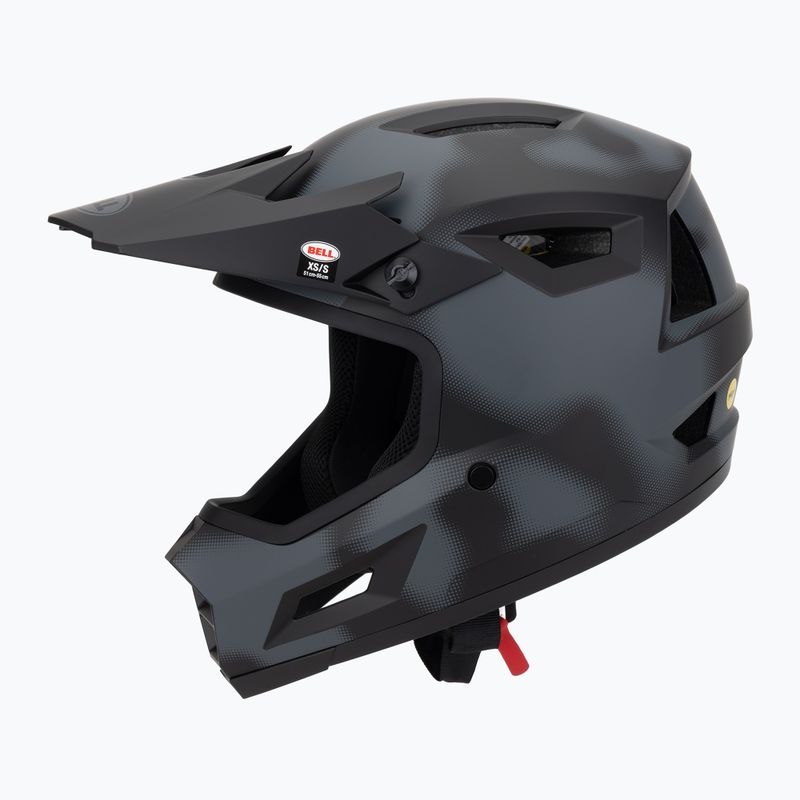 Fahrradhelm Bell Sanction 2 DLX MIPS camo matte black 3