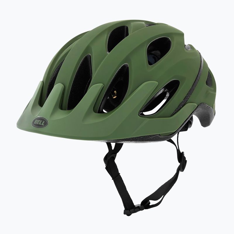Fahrradhelm Bell Cadence solid olive green