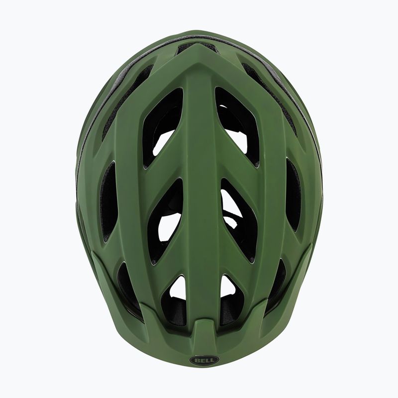 Fahrradhelm Bell Cadence solid olive green 6