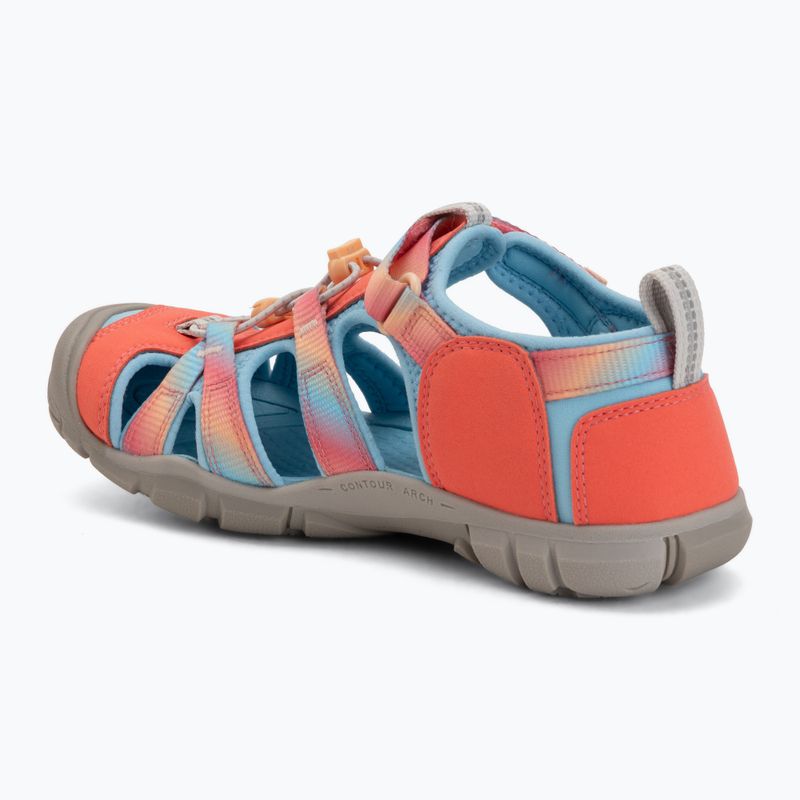 Kindersandalen KEEN Seacamp II CNX ombre pink lemonade 3