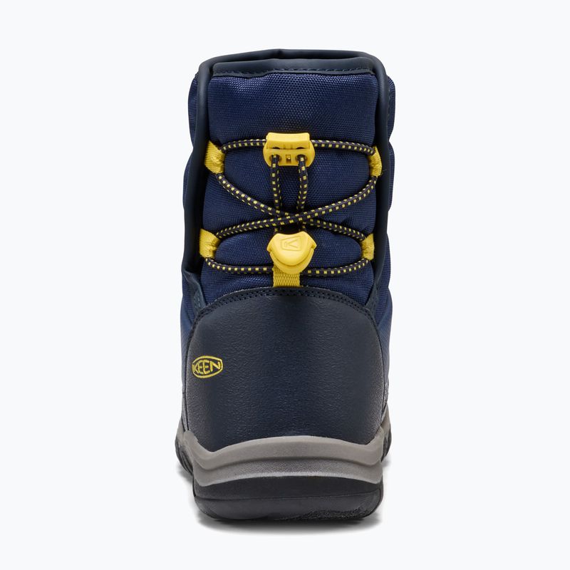 Schneestiefel KEEN Puffrider Wp naval academy/mango mint 2