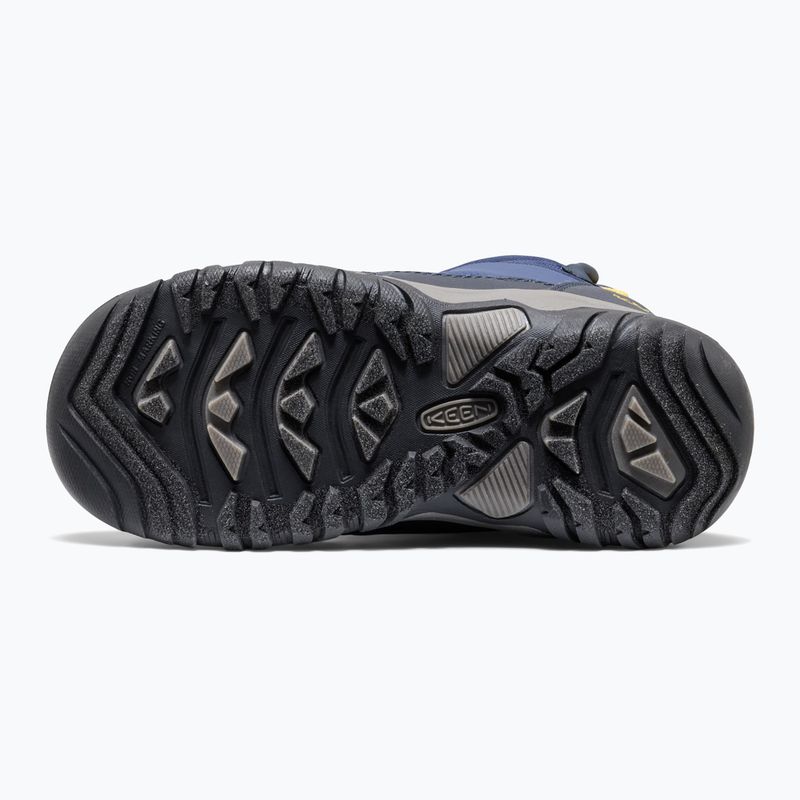 Schneestiefel KEEN Puffrider Wp naval academy/mango mint 4
