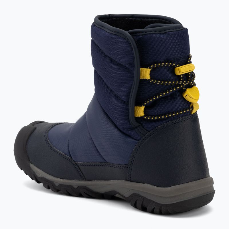 Schneestiefel KEEN Puffrider Wp naval academy/mango mint 3