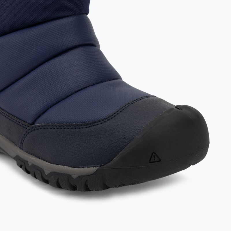 Schneestiefel KEEN Puffrider Wp naval academy/mango mint 7