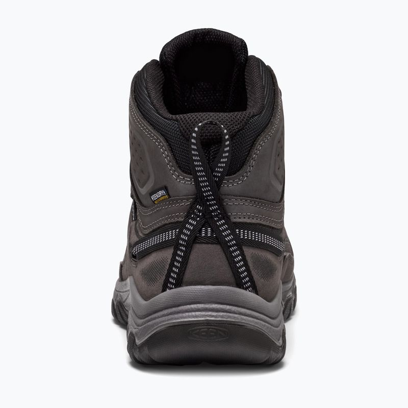 Herren-Trekkingstiefel KEEN Targhee IV Mid Wp magnet/black 2