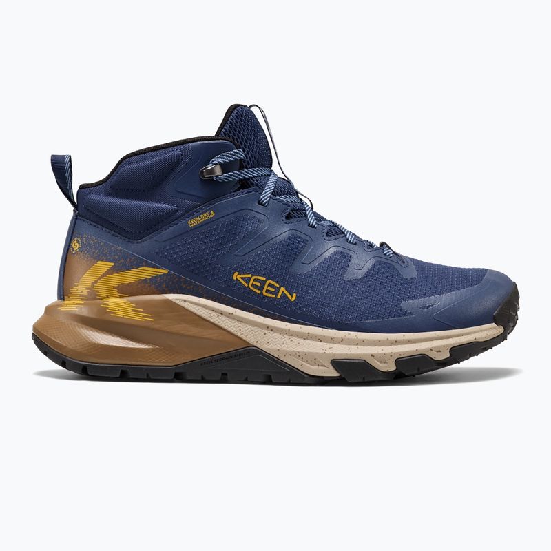 Herren-Trekkingstiefel KEEN Targhee Apex Mid Wp naval academy/symphonic susnset 2