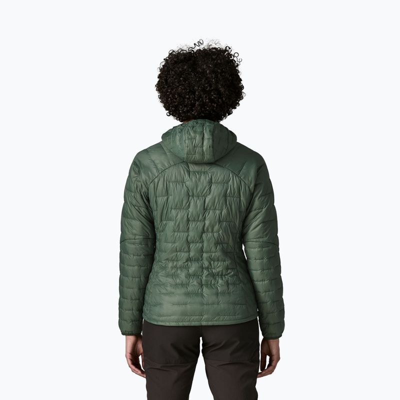 Gefütterte Damenjacke Patagonia Micro Puff Hoody canopy green 2