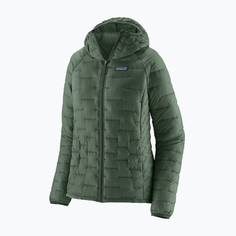 Gefütterte Damenjacke Patagonia Micro Puff Hoody canopy green 5