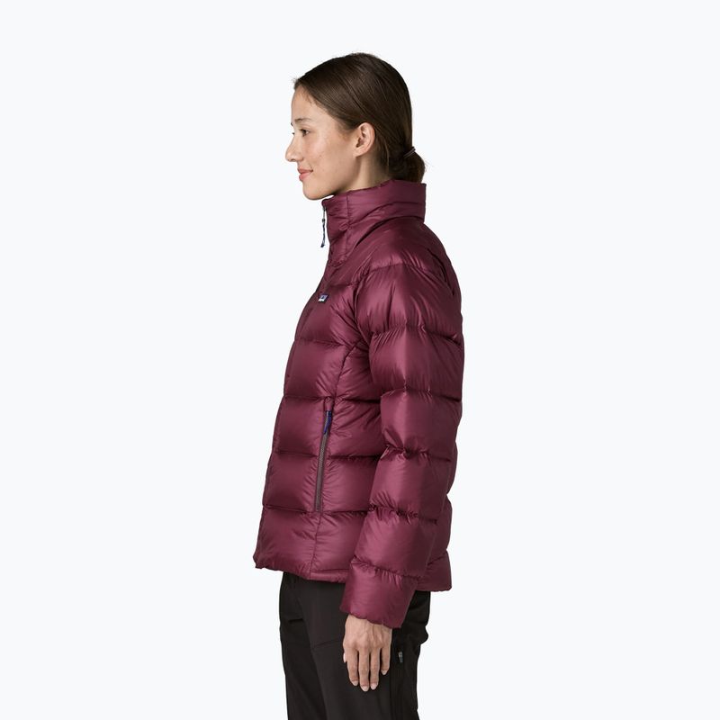 Damen-Daunenjacke Patagonia Fitz Roy Down berry fig 3