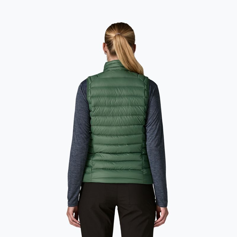Damenweste Patagonia Down Sweater canopy green 2