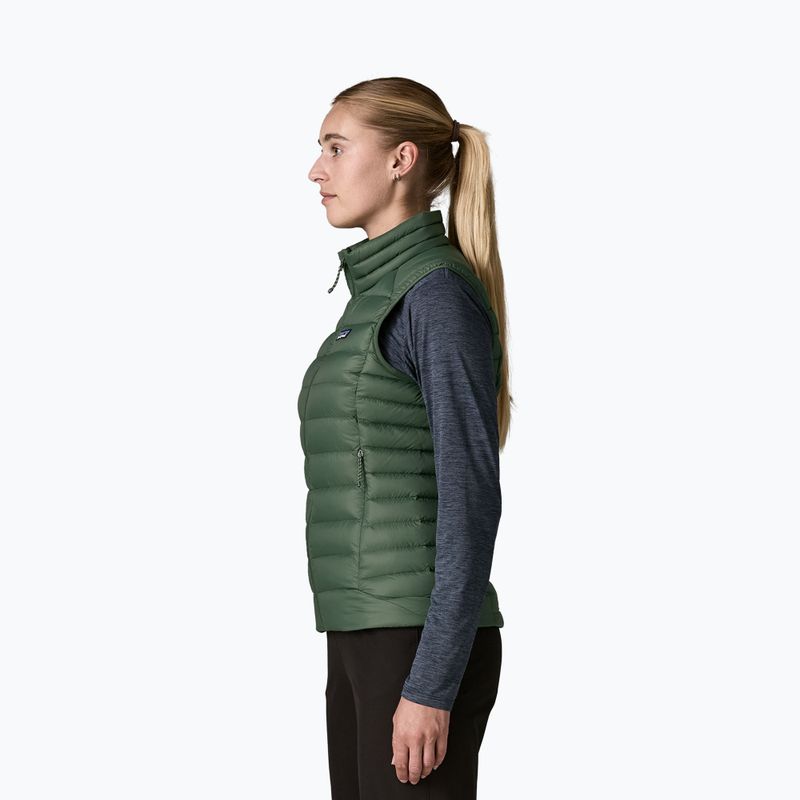 Damenweste Patagonia Down Sweater canopy green 3