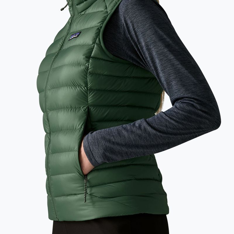 Damenweste Patagonia Down Sweater canopy green 4