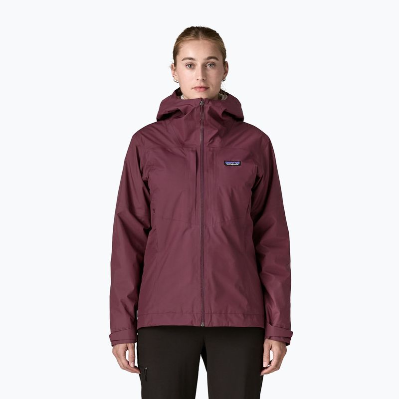 Damen-Regenjacke Patagonia Insulated Boulder Fork Rain berry fig