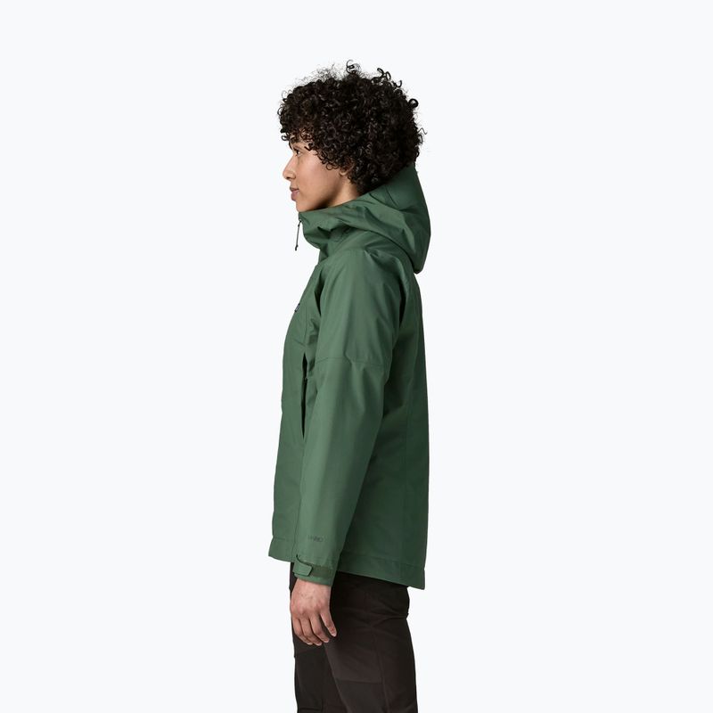 Damen-Regenjacke Patagonia Insulated Boulder Fork Rain canopy green 3