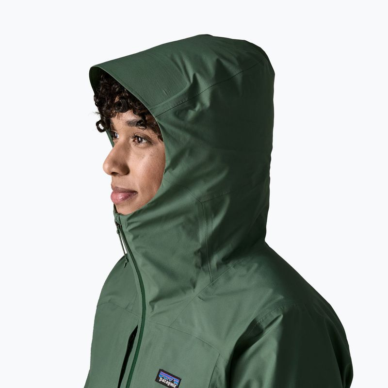 Damen-Regenjacke Patagonia Insulated Boulder Fork Rain canopy green 4
