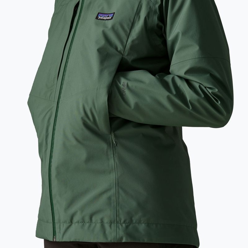 Damen-Regenjacke Patagonia Insulated Boulder Fork Rain canopy green 5