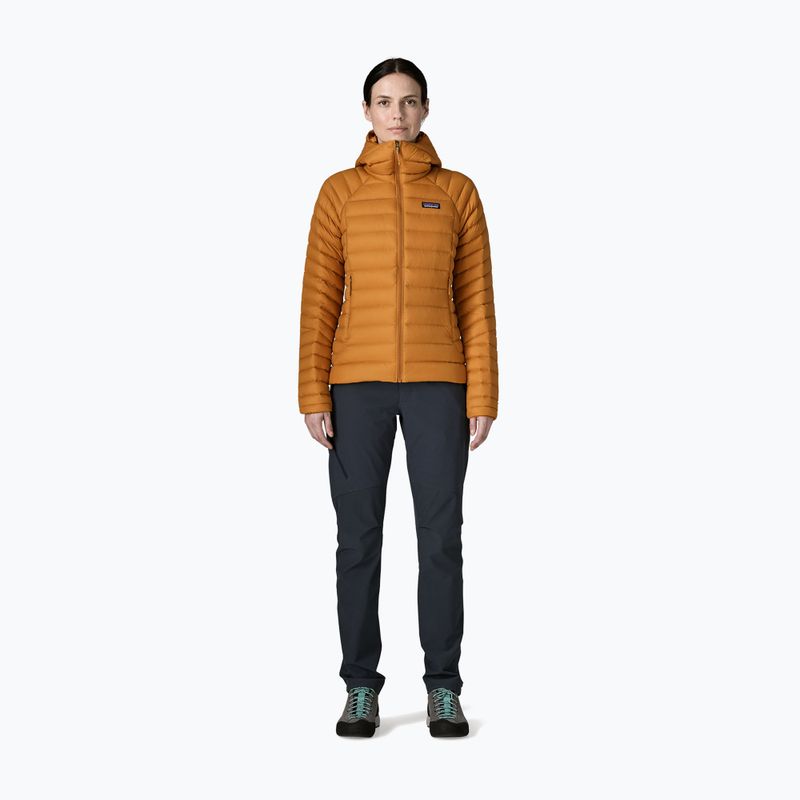 Damen-Daunenjacke Patagonia Down Sweater Hoody cinnamon brown 2