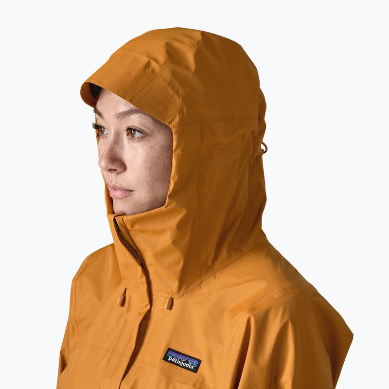 Damen-Regenjacke Patagonia Torrentshell 3L Rain cinnamon brown 4